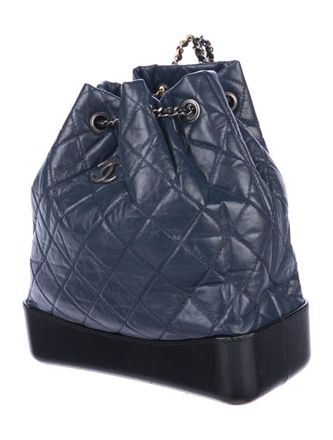 chanel gabrielle backpack blue|chanel gabrielle backpack discontinued.